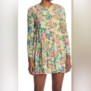 afrm adrian mini dress Blue Halter Mini Dress